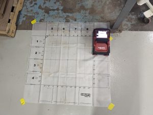 Scanner béton
