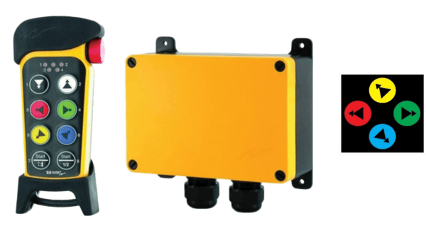 système de télécommande sans fil pour pont roulant