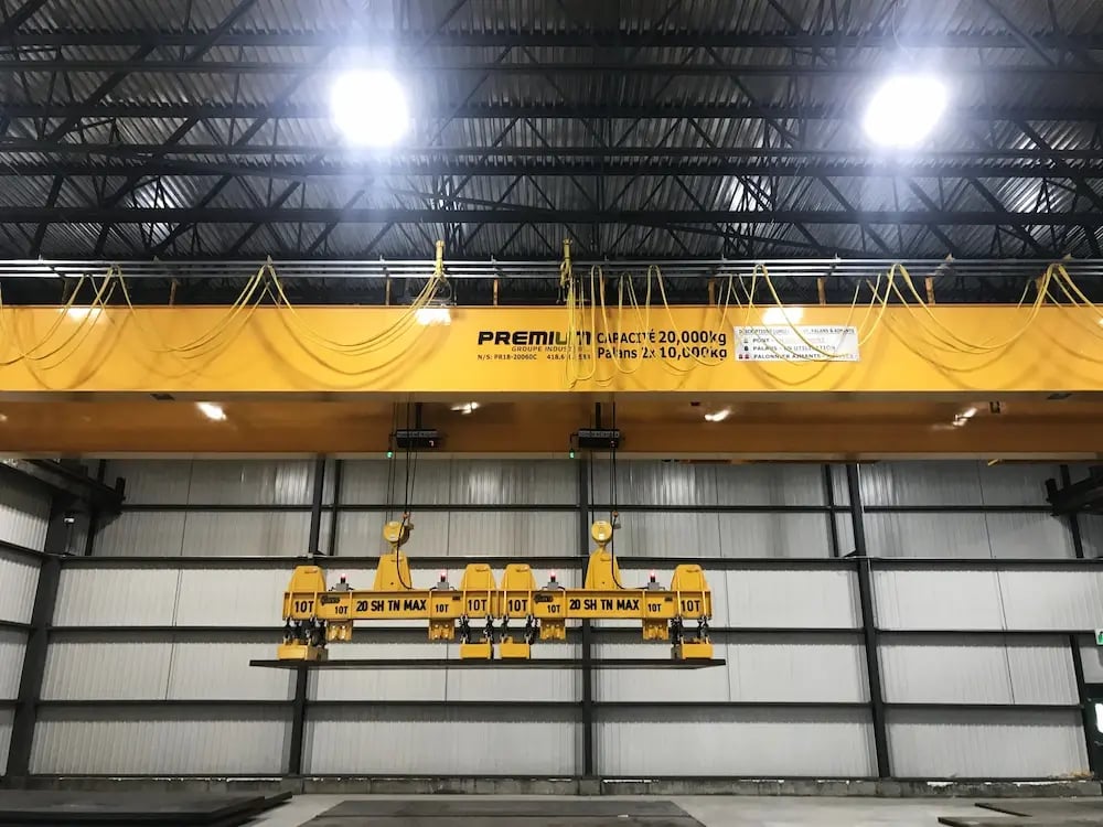 pont roulant magnetique