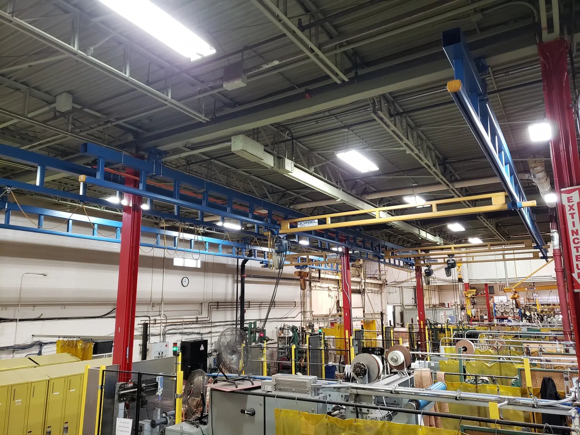 Ergonomic overhead cranes