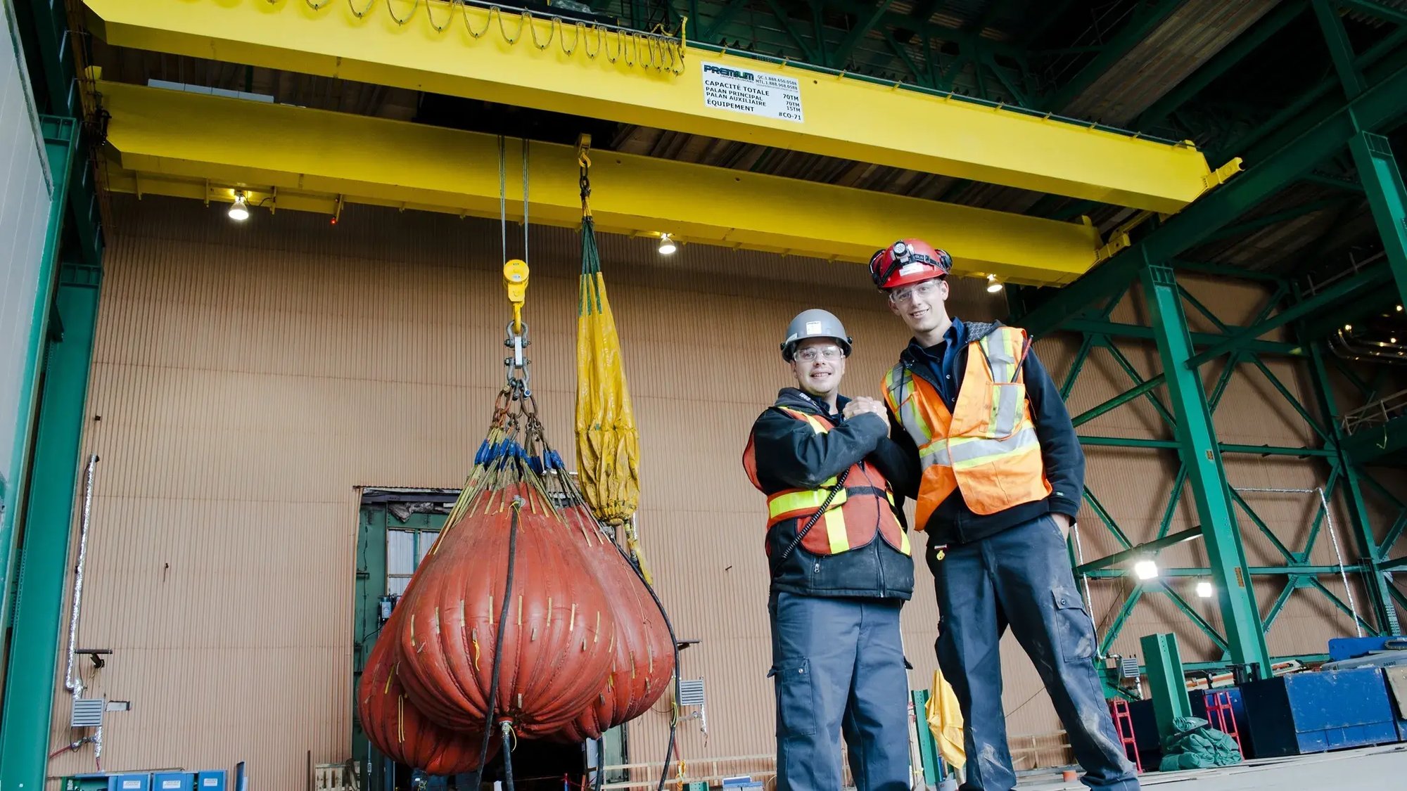 overhead cranes load test