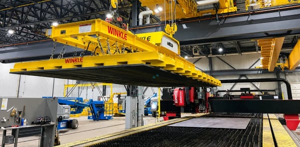 accessoires de levage aimantés pour ponts roulants