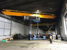 Installation pont roulant tri-lifter
