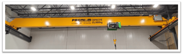 ponts roulants 15 000kg