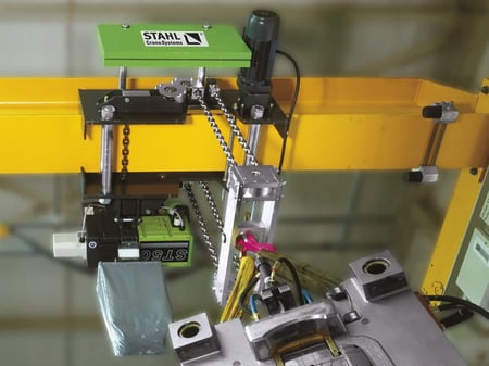 palan stahl pour hauteur réduite