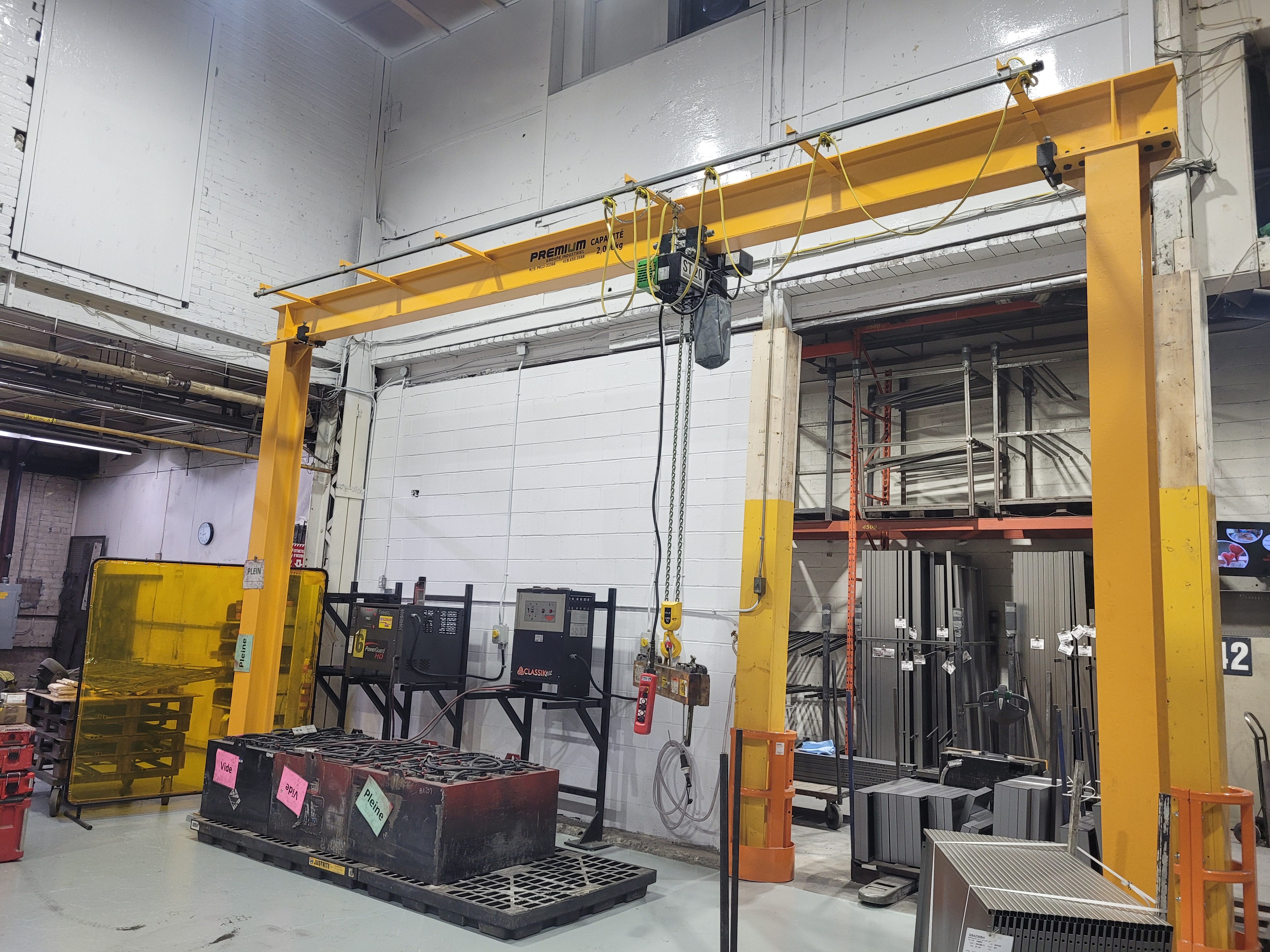 Autoportant en arche